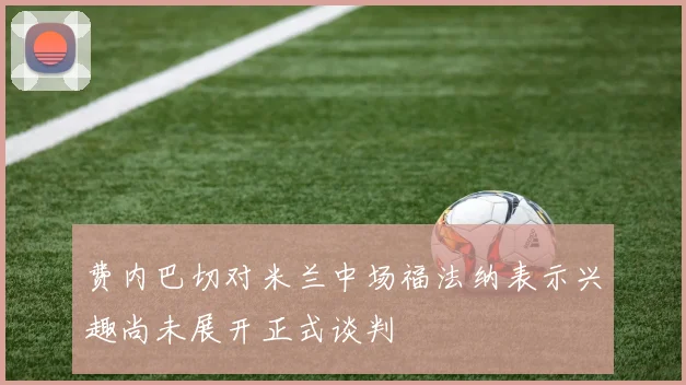 费内巴切对米兰中场福法纳表示兴趣尚未展开正式谈判